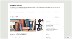 Desktop Screenshot of alibilibrary.com